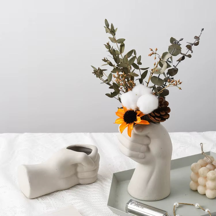 Skanto | Kunstnerisk Håndgestus Keramisk Bordblomst Vase