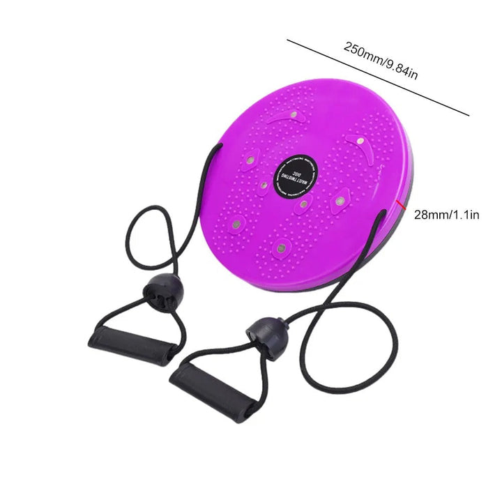 Skanto | Waist Whisper Twisting Disc Pro | Magnetisk Massasje Balansebrett for Kjerne Styrke & Midje Trening Hjemme