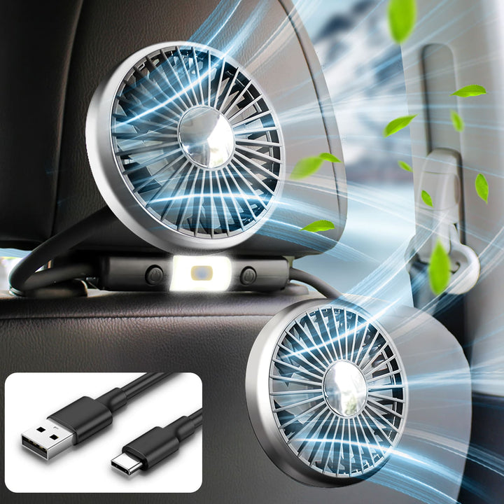 Summer Dual-Head USB Slangevifte | Skanto