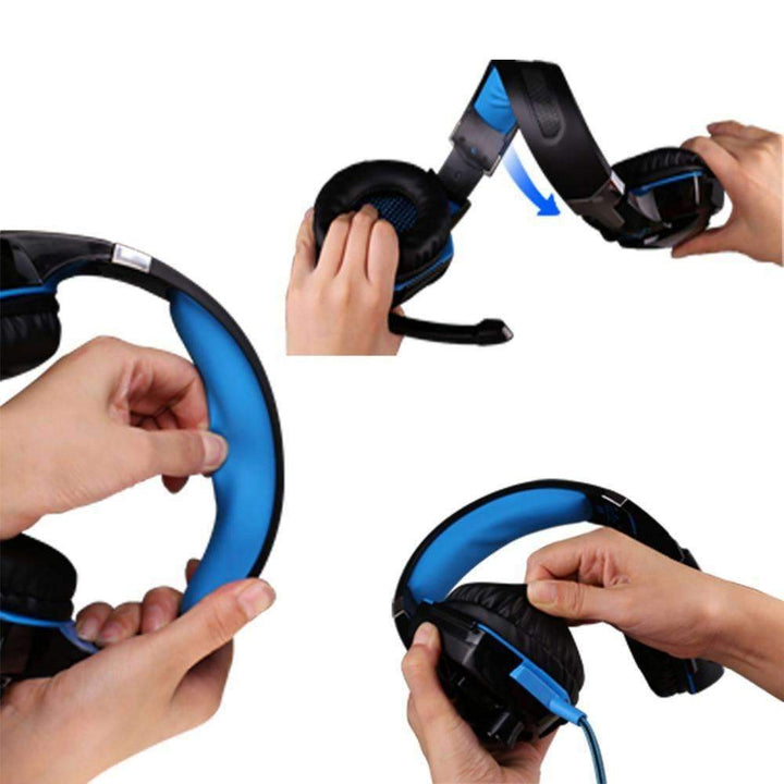 Skanto | Hodetelefon Stereo Omgivende Over-Ear Gaming Headset