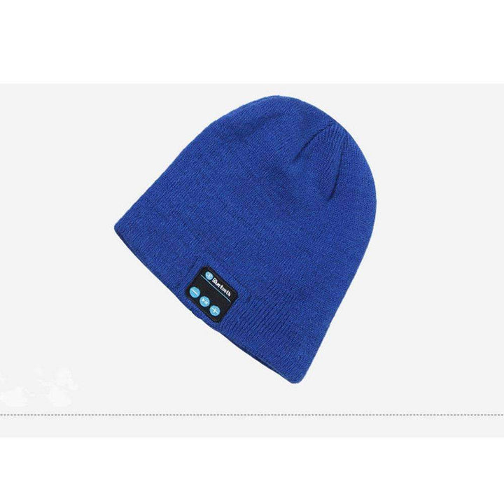 Skanto | Trådløs Bluetooth Smart Hatt Caps Hodetelefon Høyttaler og Volumkontroll Mikrofon Varm Vinter