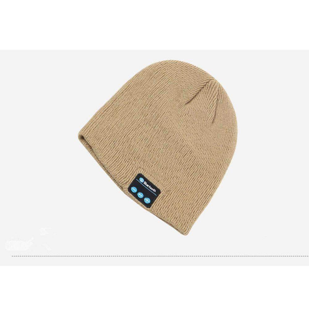 Skanto | Trådløs Bluetooth Smart Hatt Caps Hodetelefon Høyttaler og Volumkontroll Mikrofon Varm Vinter