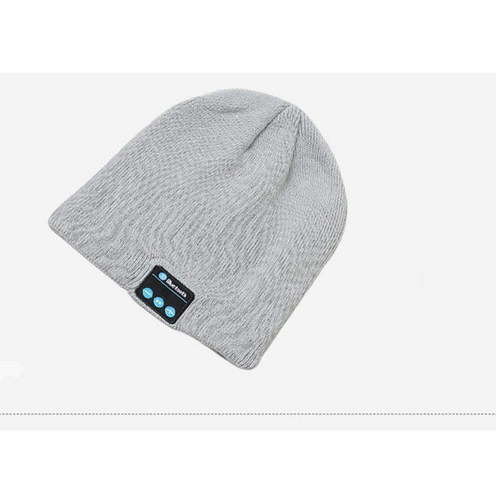 Skanto | Trådløs Bluetooth Smart Hatt Caps Hodetelefon Høyttaler og Volumkontroll Mikrofon Varm Vinter