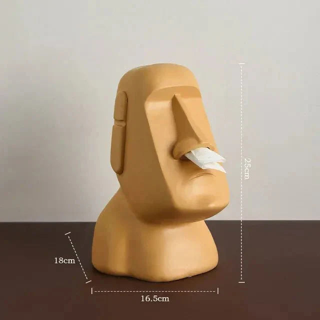 Skanto | Pappeske i Påskeøya-statuer design