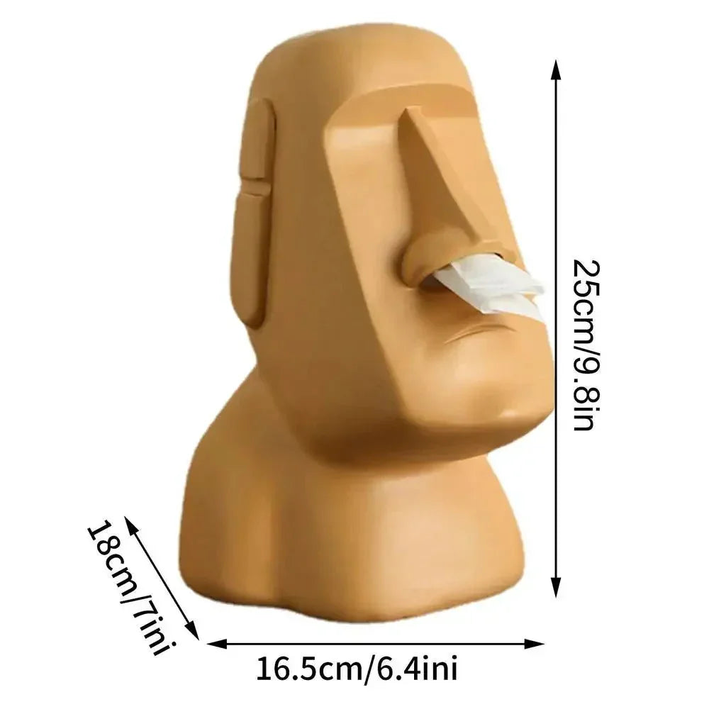Skanto | Pappeske i Påskeøya-statuer design