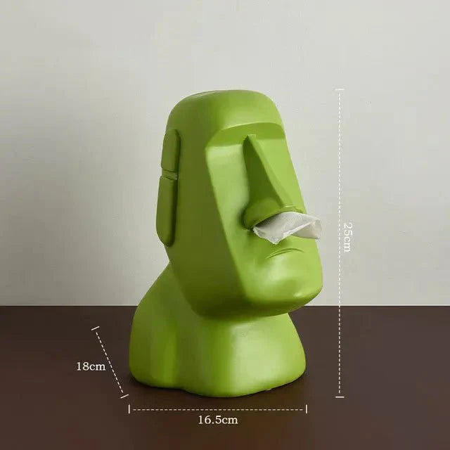 Skanto | Pappeske i Påskeøya-statuer design
