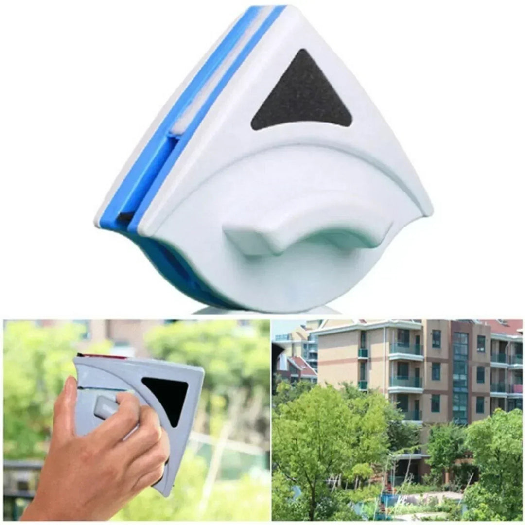 Skanto | Dobbelsidig magnetisk vindusrenser | Striperfri, effektiv og ideal for vanskelig tilgjengelige vinduer (3-8mm)