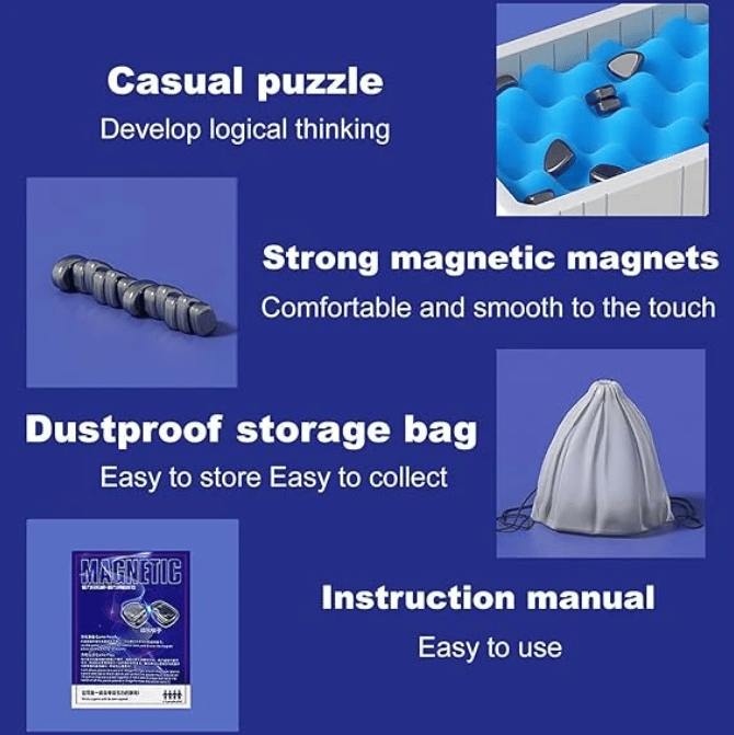 Magnetisk sjakksett | Skanto