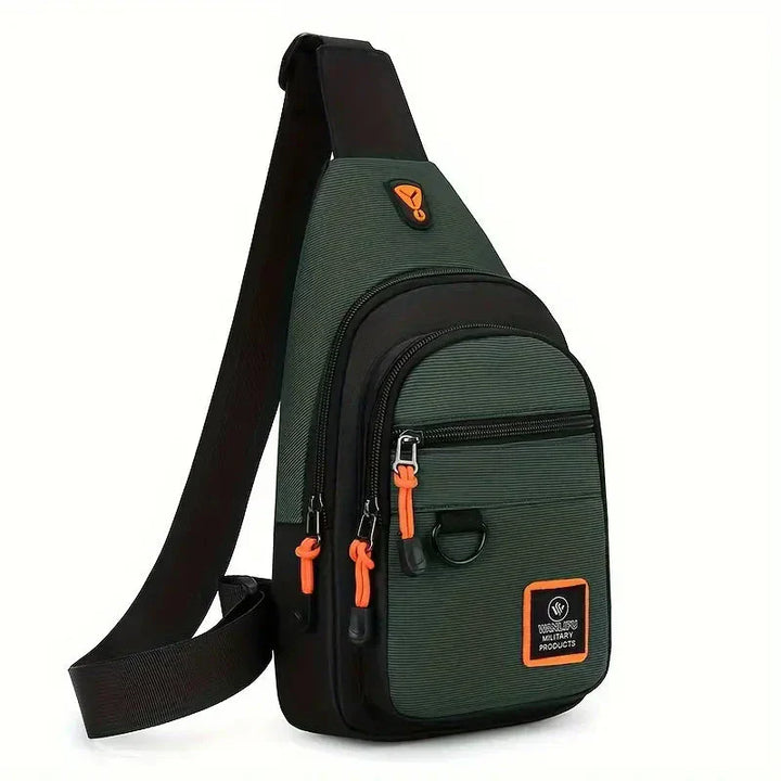 Skanto | UrbanTrail – Slitesterk Herre Skulderveske | Vanntett Crossbody Reise- og Hverdagveske