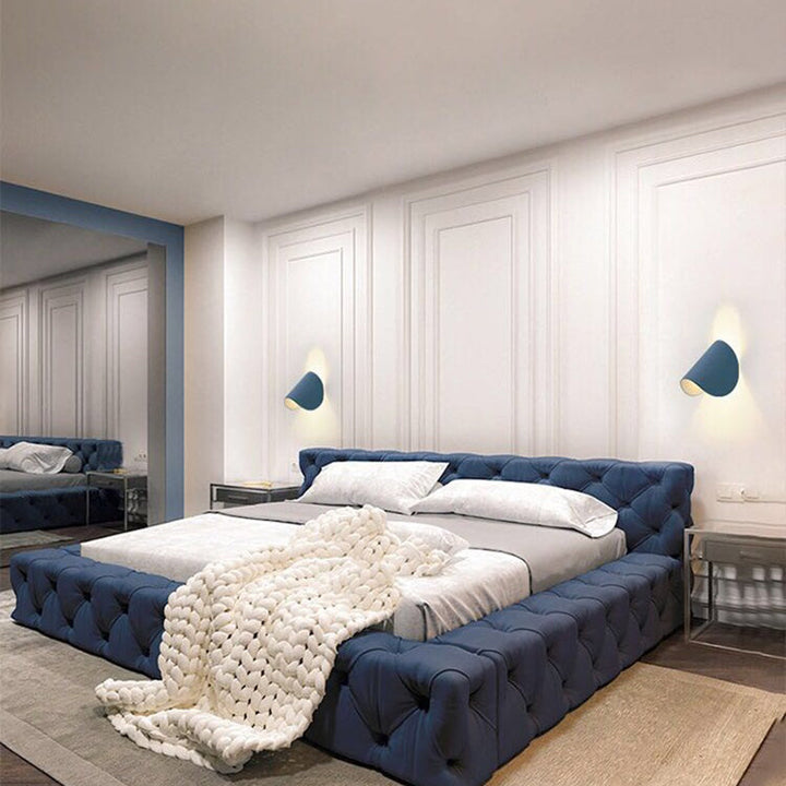 Skanto | Eveline Moderne Geometrisk LED 4 Farge Vegglys Innendørs/Utvendig Metall