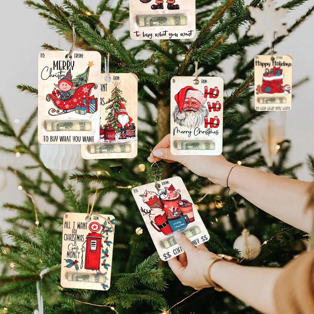 Skanto | Juletre Håndlaget Pengeholder Ornament