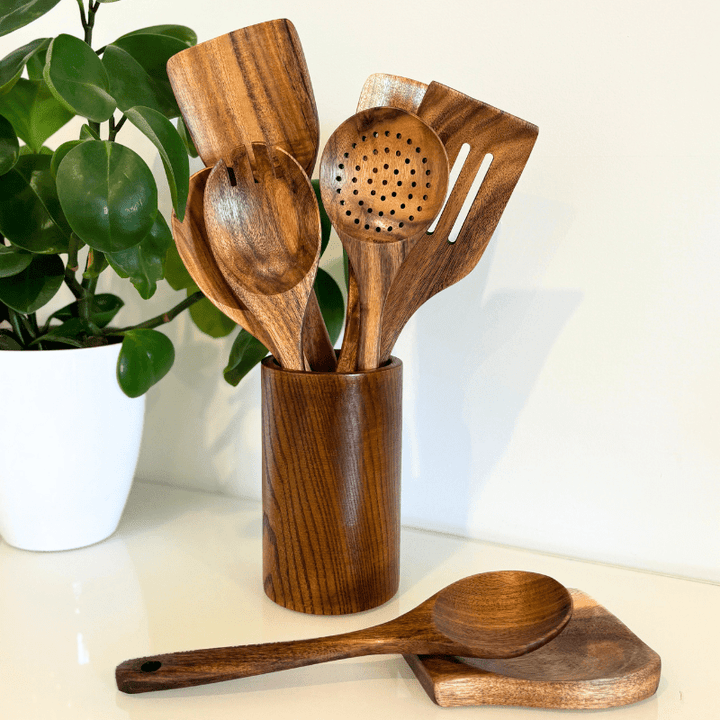 Skanto | PURETEAK – Bærekraftige treslettsredskaper for non-stick kokekar