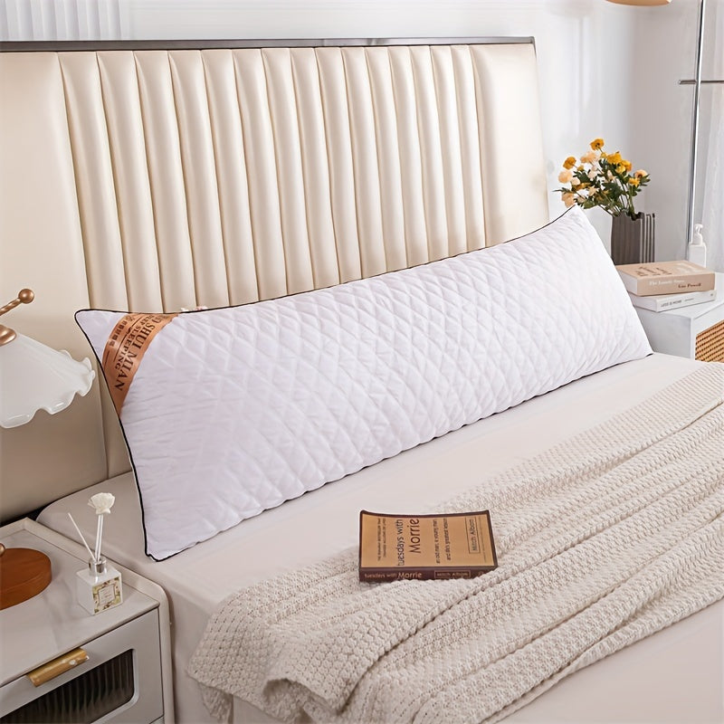LuxurySoft – Ekstra lang, hypoallergensk pute for rygg- og sideleiere, myk og pustende, maskinvaskbar