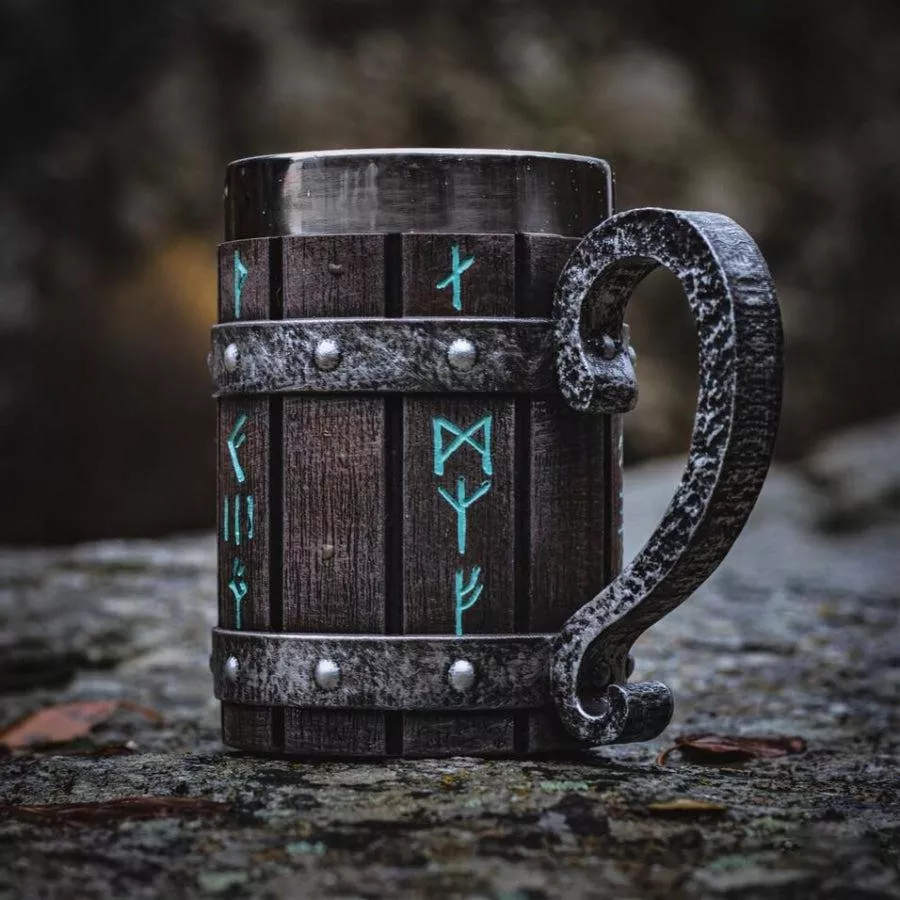 Skanto | Viking Fatølskrus (Størrelse: 550ml)
