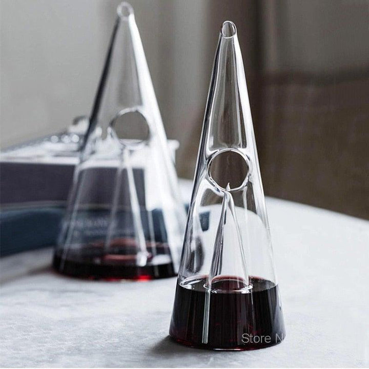 Skanto | Edifice Karaffel - Håndlaget Glass Vinkaraffel