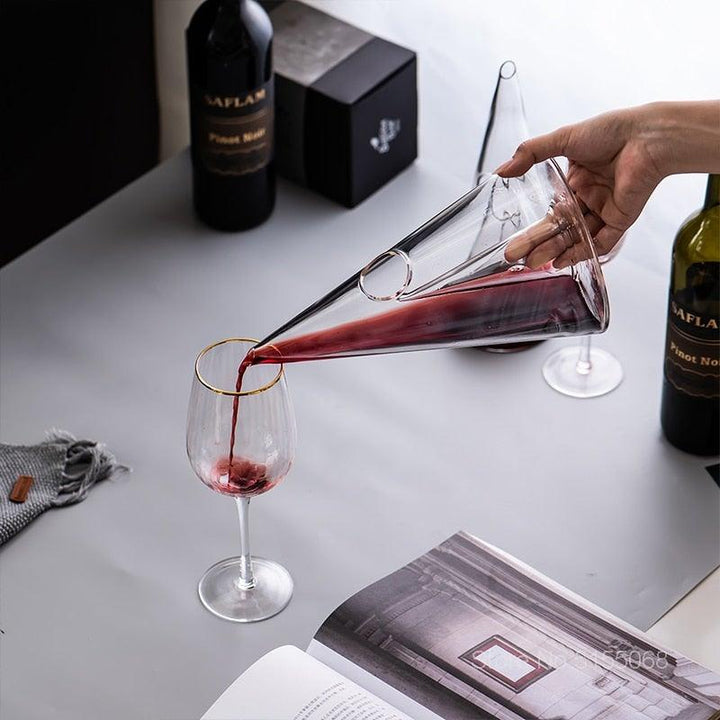 Skanto | Edifice Karaffel - Håndlaget Glass Vinkaraffel