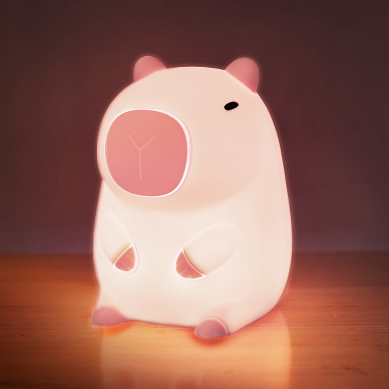 Skanto | SquishBara | Capybara Squishy Nattlys Ideell gave for alle aldre