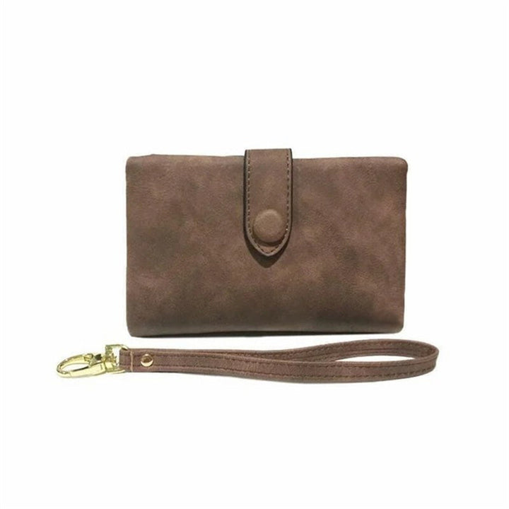 Skanto | Kvinne Liten Trifold Lær Wallet