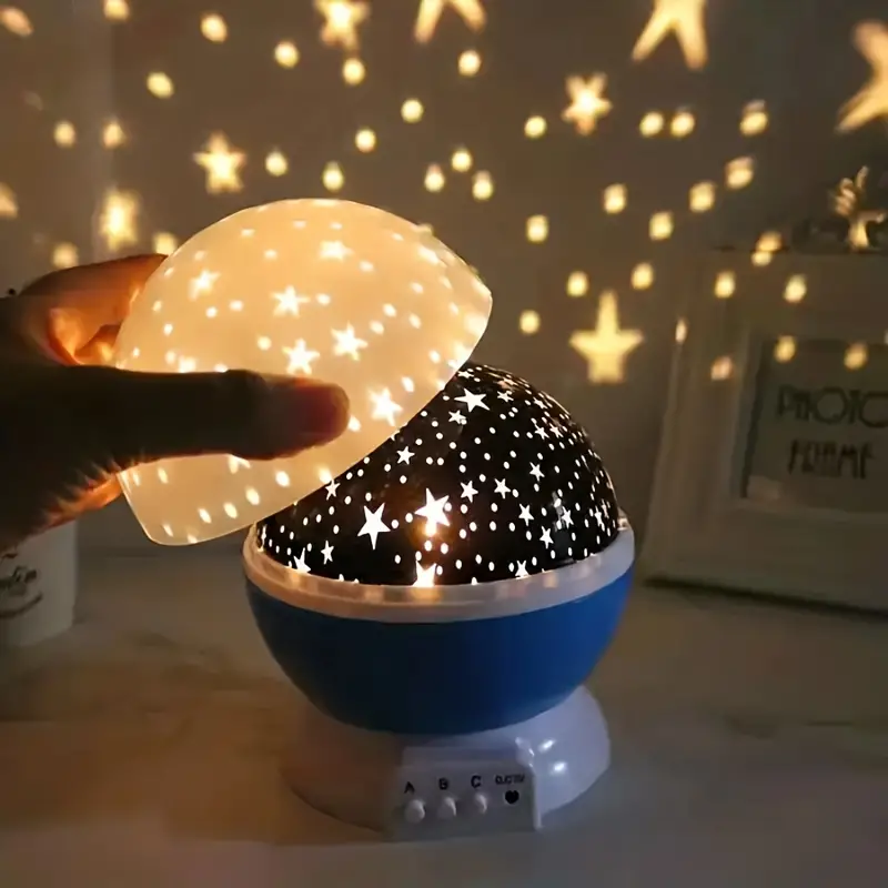 Skanto | Stjernehimlen Nattlampe for Barn – Magisk LED Projektor med Fargeendring