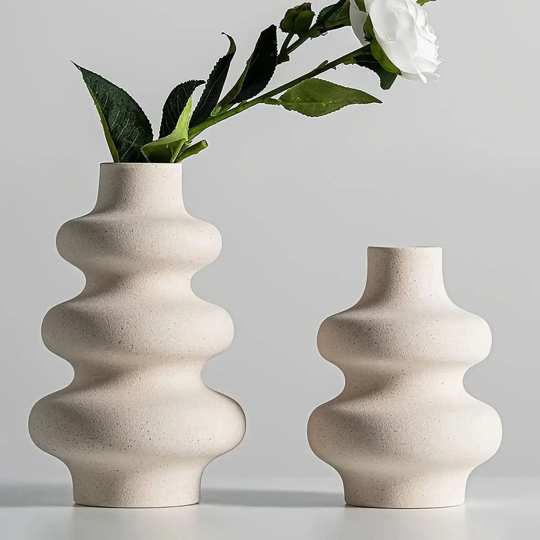 Skanto | Keramisk Vase for Hjemmedekorasjon & Blomster