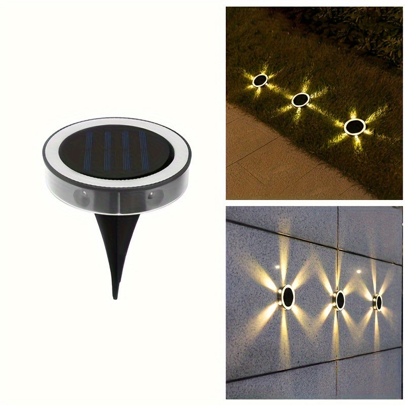 SolarGlow – 6 LED Hagebelysning Utendørs | Skanto