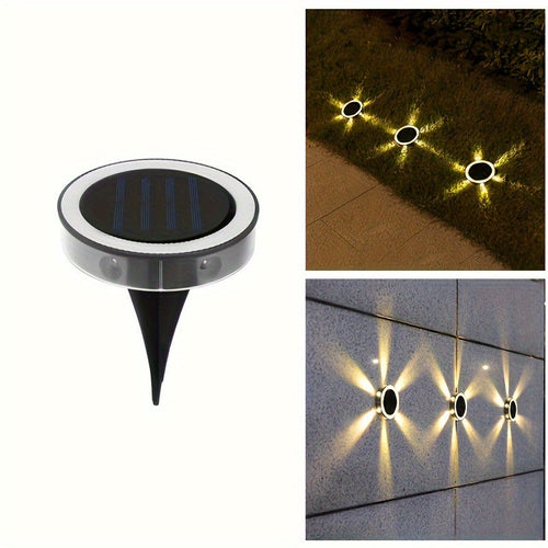 SolarGlow – 6 LED Hagebelysning Utendørs | Skanto
