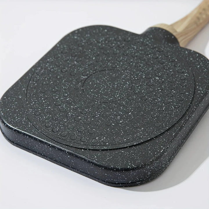 Skanto | ChefVerra Non-Stick Omelettpanne | 4-hulls stekepanne for egg, pannekaker og burgere
