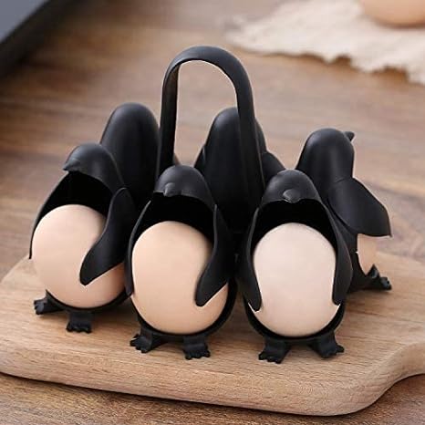 Skanto | 3-i-1 Egg Holder Med Søtt Pingvin Design