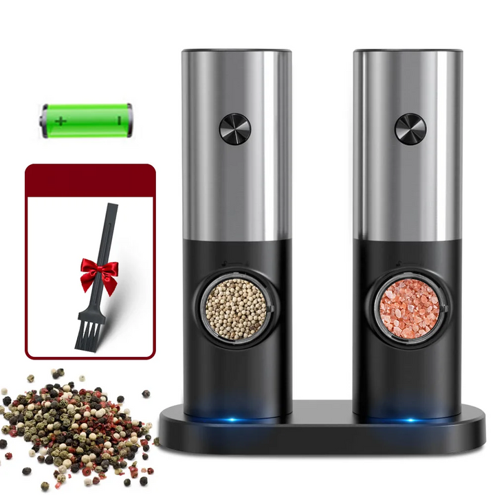 Frendorf | Elektrisk pepper- og saltmøllesett - SpiceLite