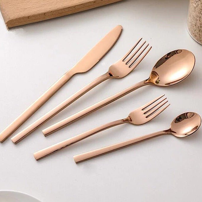 Skanto | EleganceCut – 30-deler rustfritt stål bestikksett for 6 personer