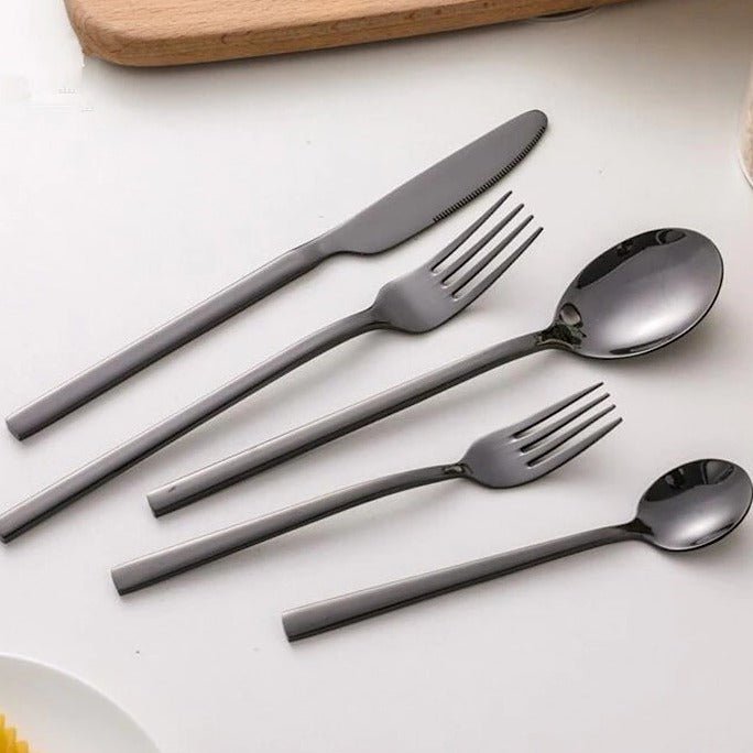 Skanto | EleganceCut – 30-deler rustfritt stål bestikksett for 6 personer