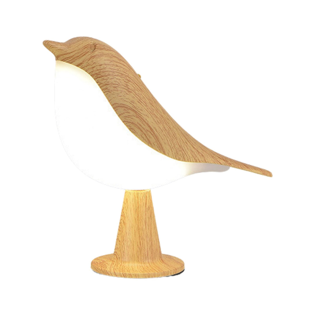 Skanto | Bordlampe med fugldesign i trelook