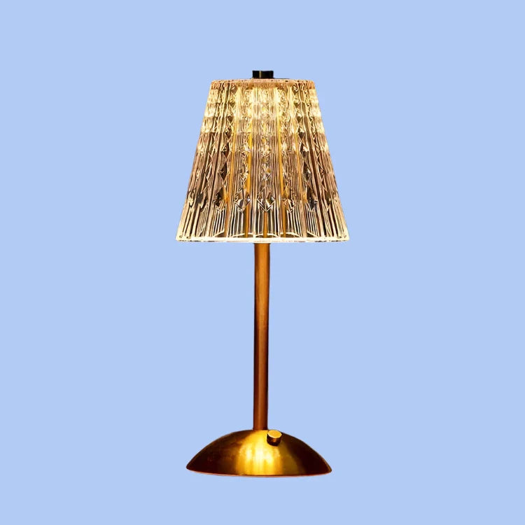 Skanto | Bordlampe med krystallskjerm og USB-lading