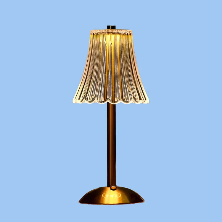 Skanto | Bordlampe med krystallskjerm og USB-lading