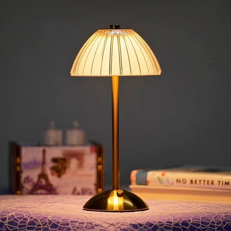 Skanto | Bordlampe med krystallskjerm og USB-lading