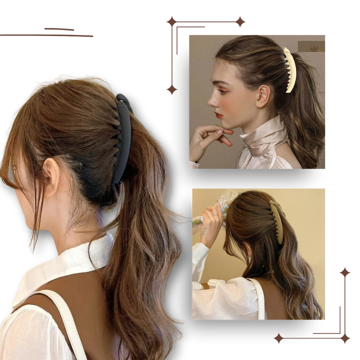 Elegant Hestehalehårspenne