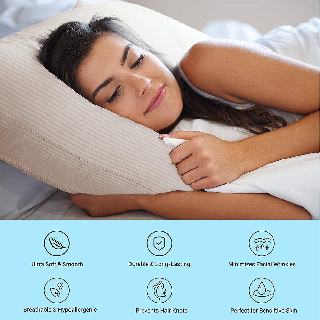 Kjølepillowcase – Elastisk Spandex, Q-Max 0.38, for Standard & Queen Størrelse | Skanto