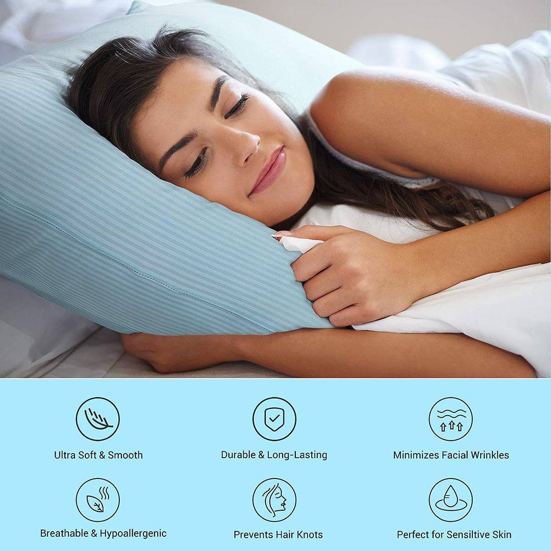 Kjølepillowcase – Elastisk Spandex, Q-Max 0.38, for Standard & Queen Størrelse | Skanto