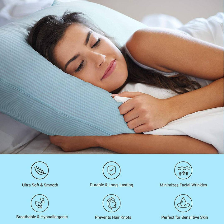 Kjølepillowcase – Elastisk Spandex, Q-Max 0.38, for Standard & Queen Størrelse | Skanto
