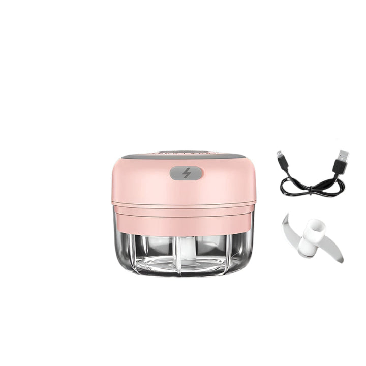 MiniChop Elektrisk Hakker – 150ml – USB-oppladbar – Kompakt & Kraftig | Skanto