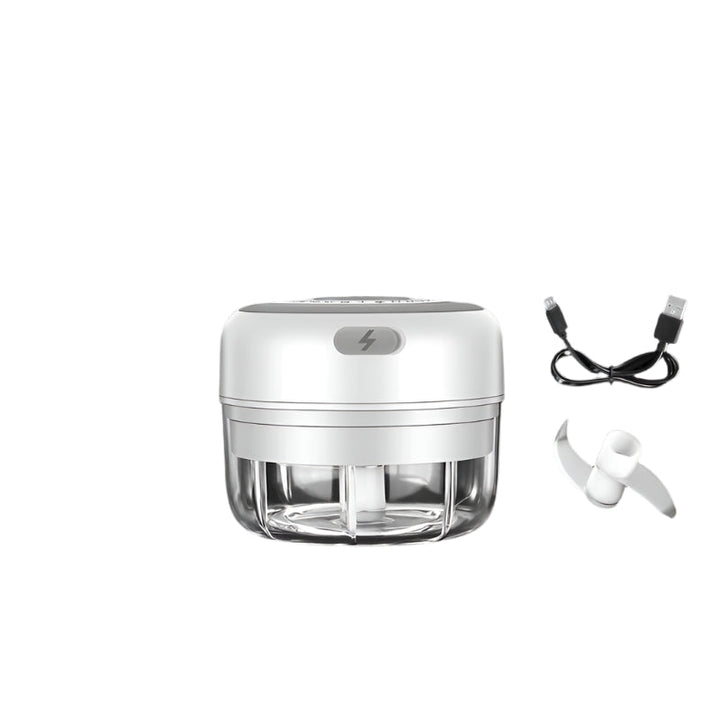 MiniChop Elektrisk Hakker – 150ml – USB-oppladbar – Kompakt & Kraftig | Skanto