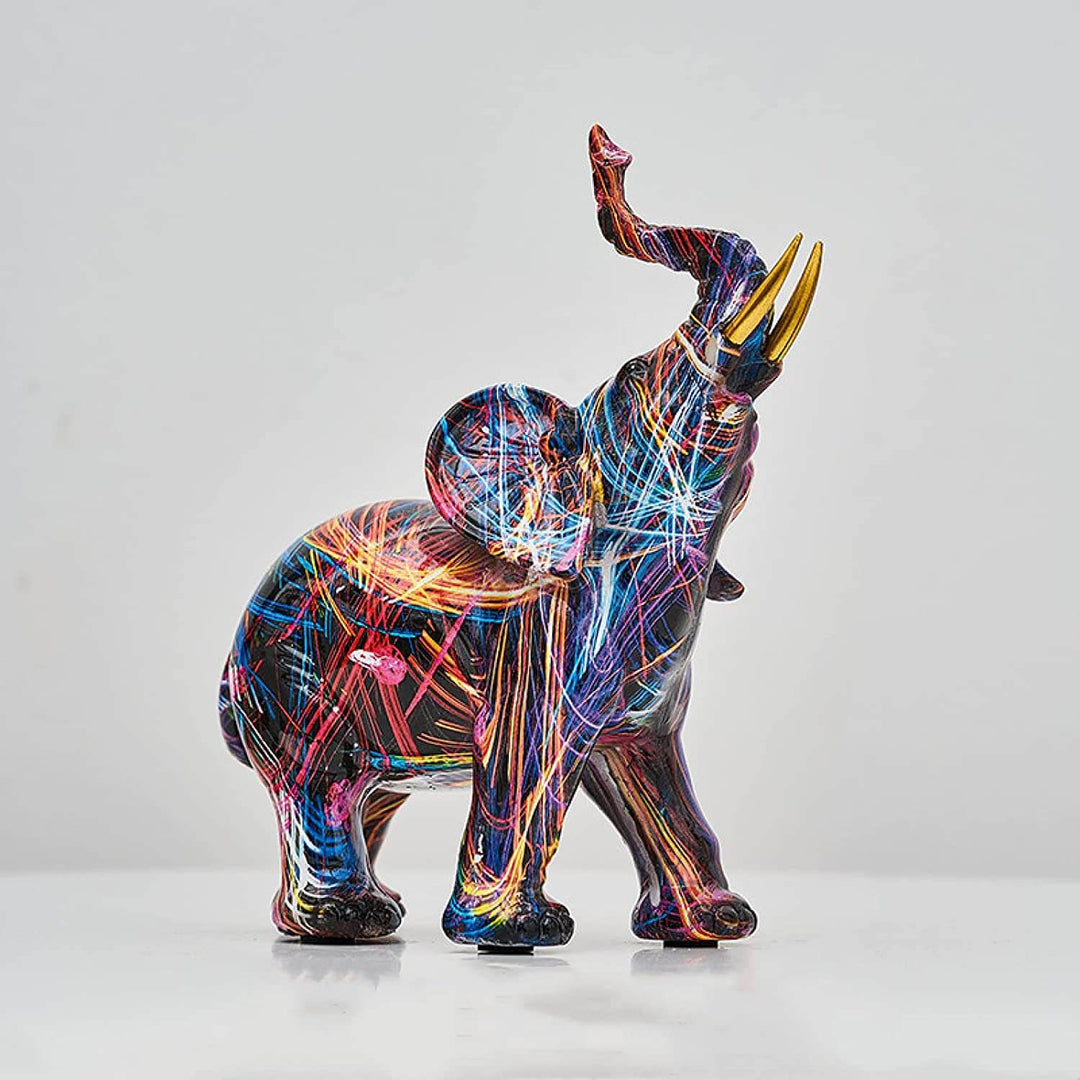 Skanto | EleGance – Kunstnerisk Abstrakt Elefant