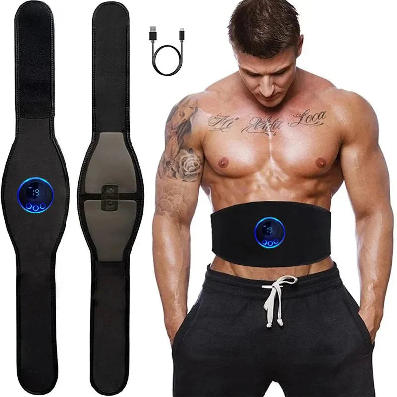 Skanto | EMS Abdominal Musklestimulator – 19-nivå Abdominal Musklestimulering for Kjerneforsterkning