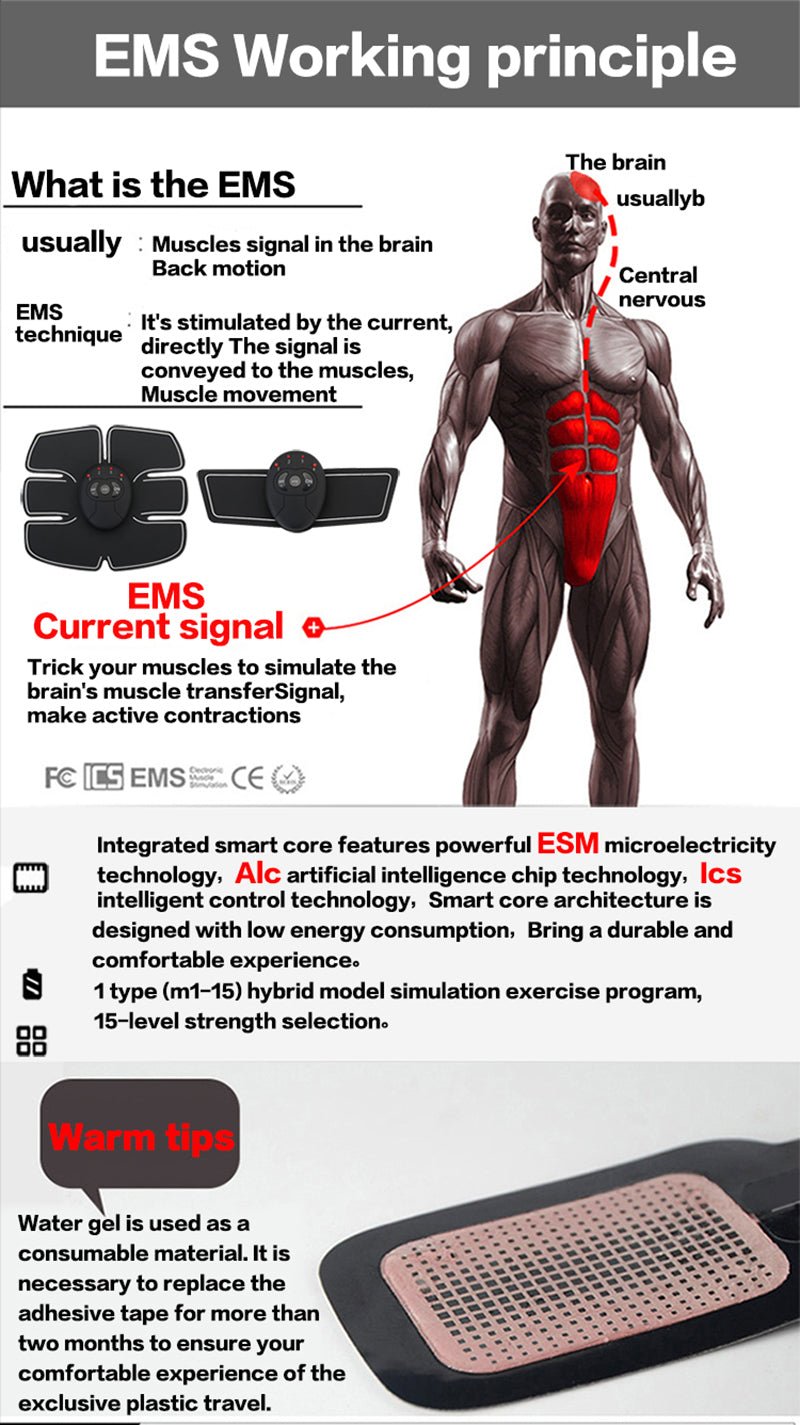 Skanto | EMS Muskelstimulator for trening