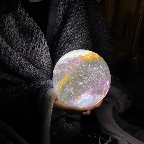 SterrenGlans Galaxy Lampe – LED Nattlys med Berøringskontroll | Skanto