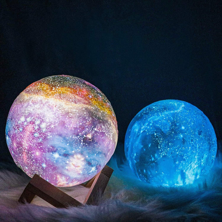 SterrenGlans Galaxy Lampe – LED Nattlys med Berøringskontroll | Skanto