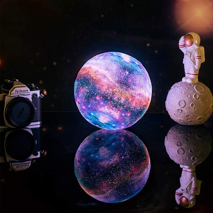 SterrenGlans Galaxy Lampe – LED Nattlys med Berøringskontroll | Skanto