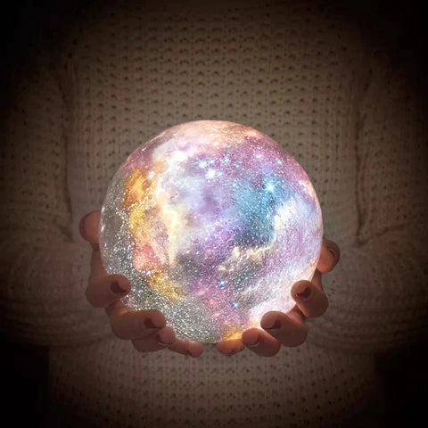 SterrenGlans Galaxy Lampe – LED Nattlys med Berøringskontroll | Skanto
