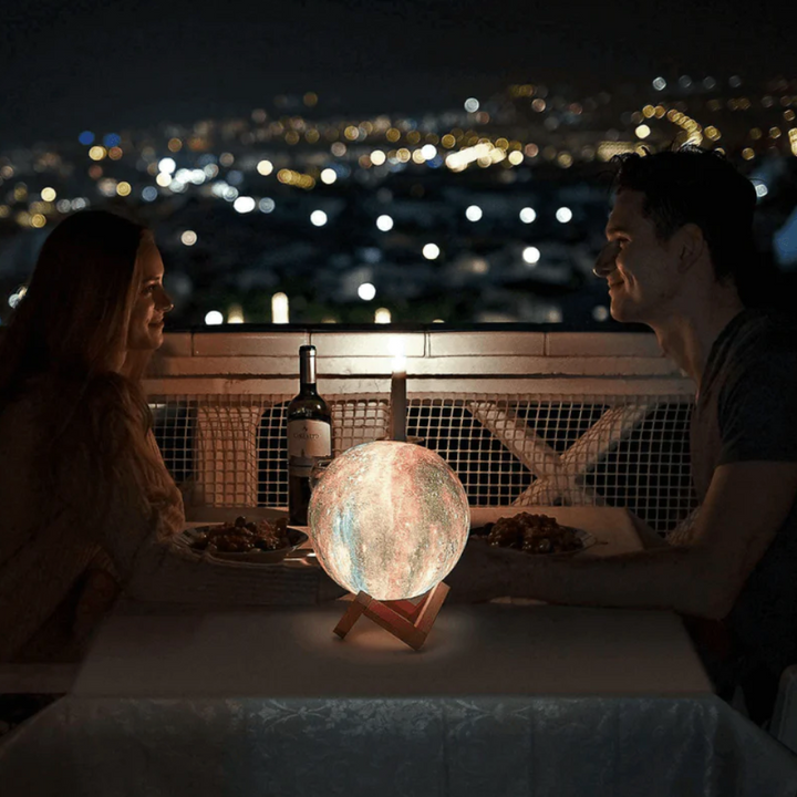SterrenGlans Galaxy Lampe – LED Nattlys med Berøringskontroll | Skanto
