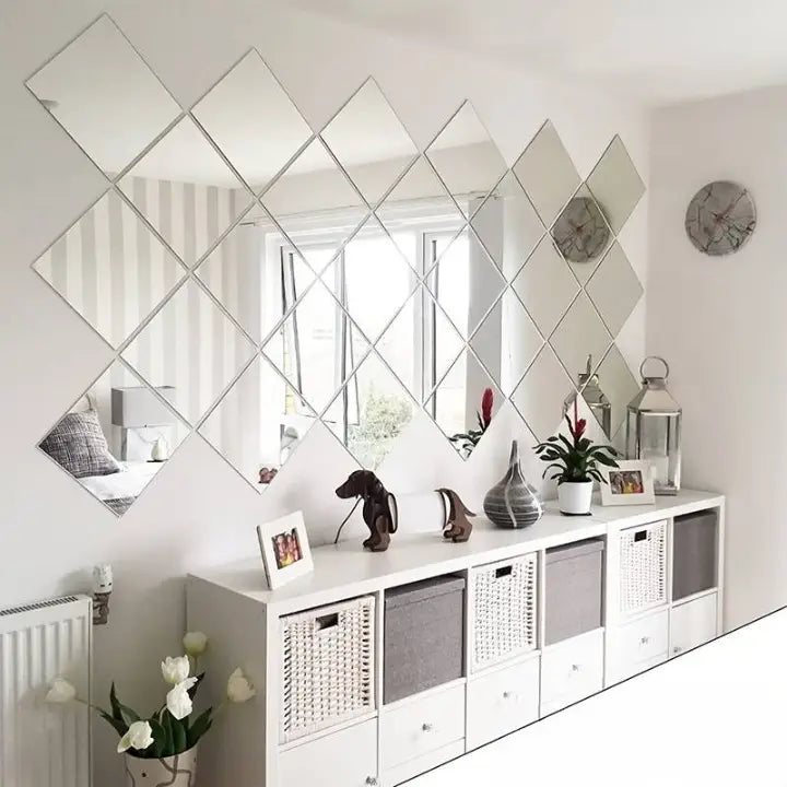 Skanto | 3D Speil Veggklistermerker - Moderne Dekorasjon